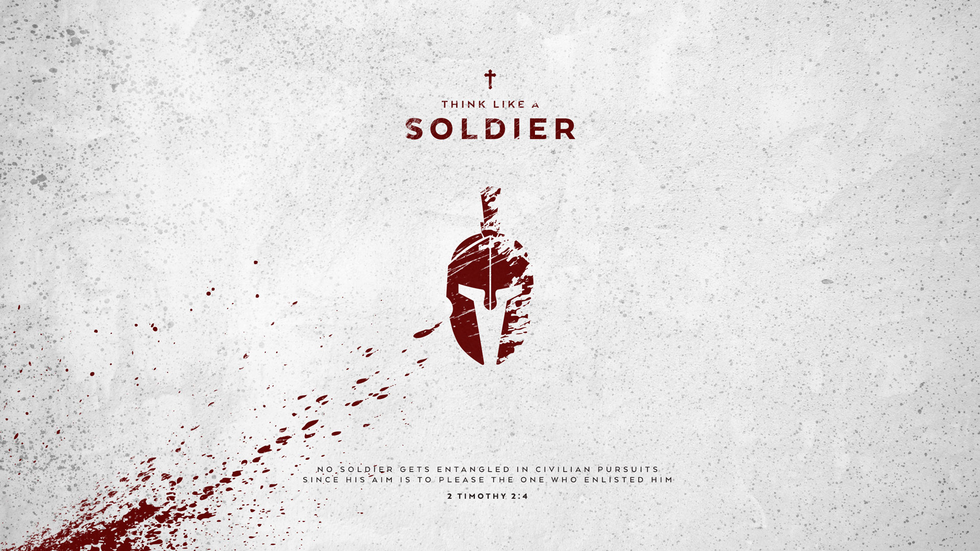 Wednesday Wallpaper: Think Like a Soldier - Jacob Abshire