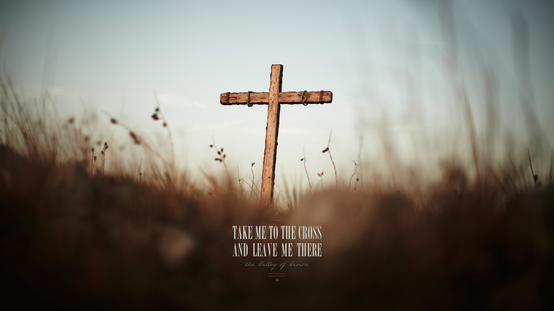 Wednesday Wallpaper: Take Me to the Cross and Leave Me There - Jacob Abshire