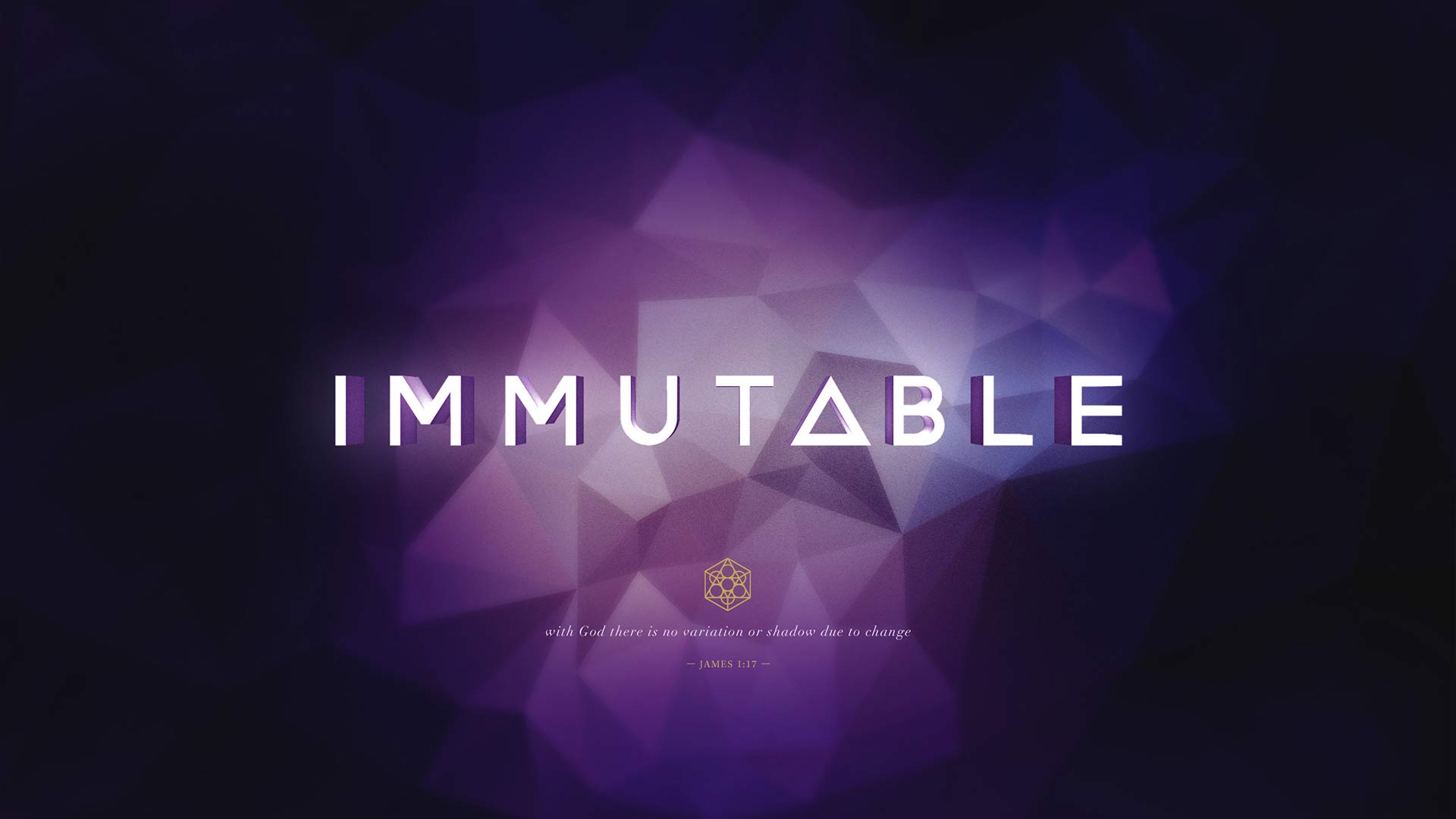 Wednesday Wallpaper God is Immutable Jacob Abshire