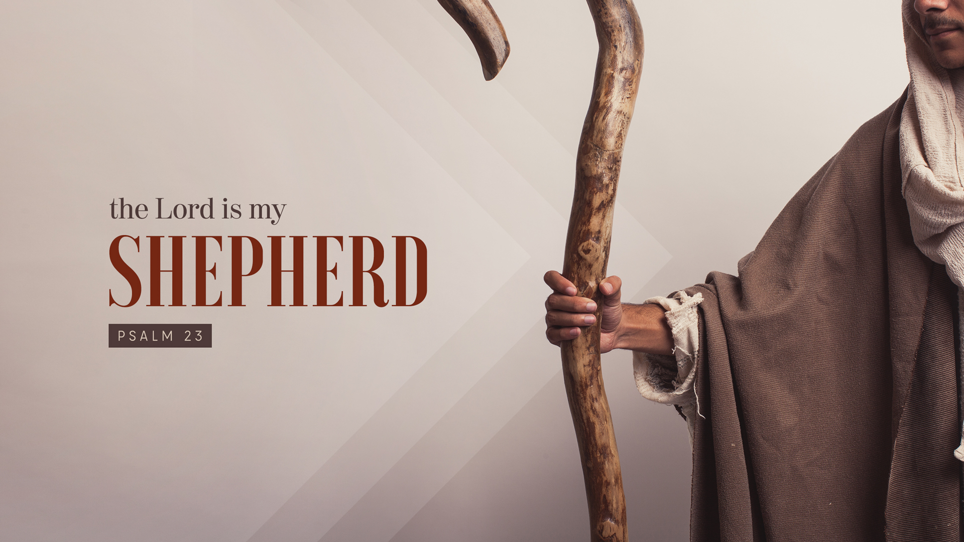 Wallpaper: The Lord is My Shepherd - Jacob Abshire