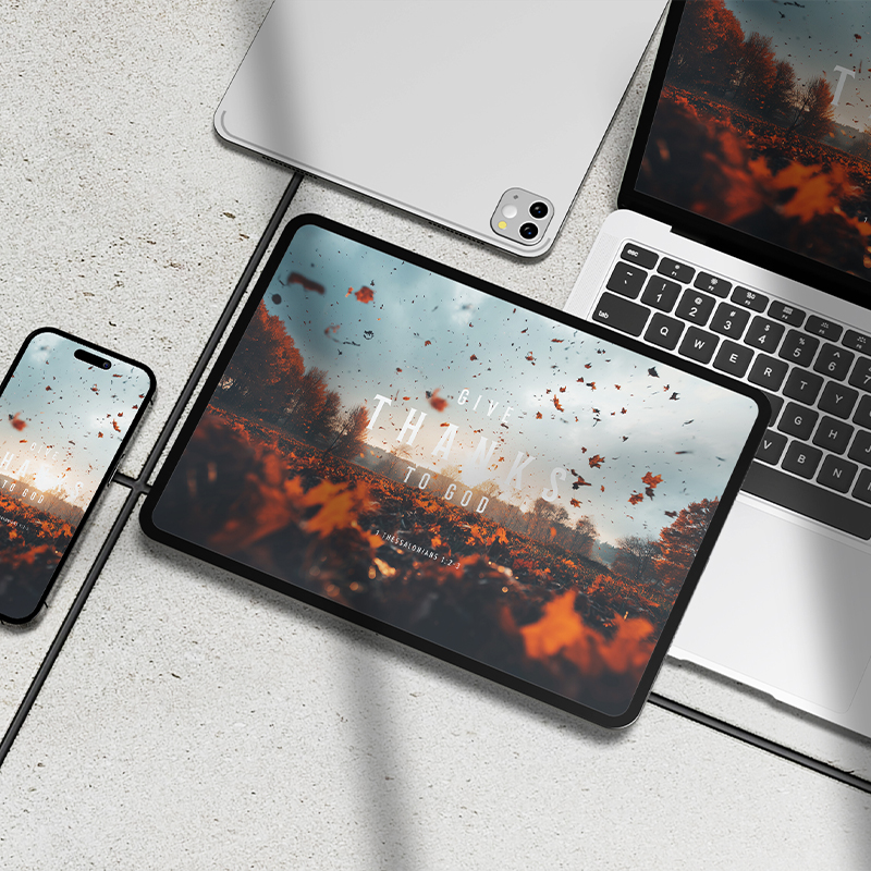 Give Thanks to God Wallpaper Pack